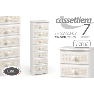 Cassettiera Vienna 7 Cassetti