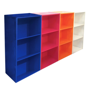 Libreria Componibile Colorata Cm 42X29X89H FREE