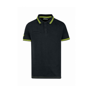 Polo uomo antinfortunistica Way Black Carbon TG. L