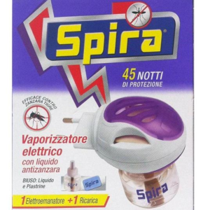 Elettroemanator.Spira 45 Notti C/Liquido