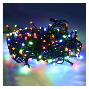 Luci di Natale minilucciole 180L Multicolor con giochi