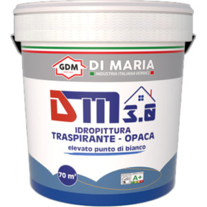 Idropittura lavabile traspirante DM3 13 LT 