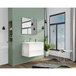 Mobile Bagno sospeso New Splash  80 Sosp. Bianco