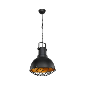 Lampada a sospensione Tonya ASZ1187 stile industriale nero