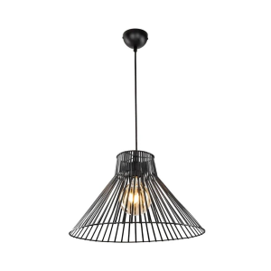 Lampada a sospensione Panama MDL4135 filo metallico nero