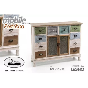 Mobile anticato portofino 750588