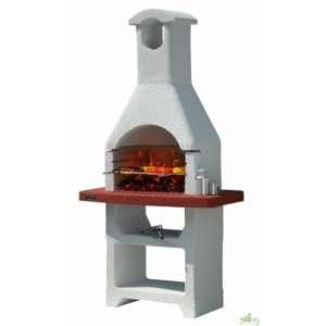 Barbecue muratura Monza carbon 88x58x197h