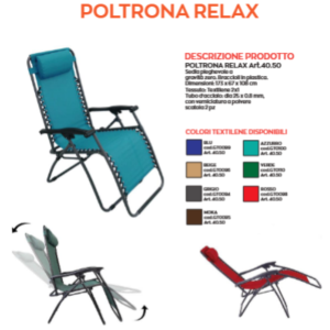 Poltrona Relax virtus gravity Dark Grey