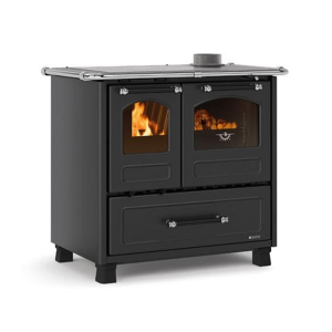 Cucina legna 7.5 kW Family 4,5 Nero Antracite