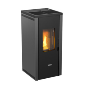 Stufa a Pellet ERM/Ventilata 8,3kW Evo92 5.0 Grigio