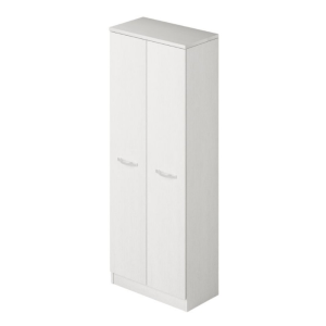 Armadio portascope 2A bianco frassinato Laundry Linea Lavanderia