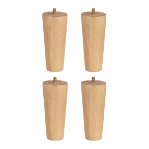 Set4 Gambe Legno Per Cubi Composite