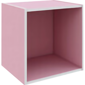 Cubo 35X35X29 Cm Rosa