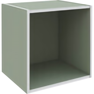 Cubo 35X35X29 Cm Verde