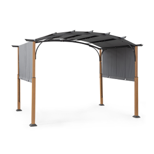 Gazebo Taormina 3.6X3 Nat- Antracite