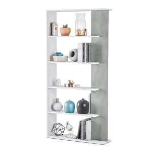 Libreria Alida 90X25X180 Cem./B.Co