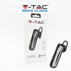 V-Tac Auricolare Bluetooth 70Mah Bianco