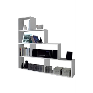 MK-015419W - Libreria Cubi Rovere Nodi/Bianco 