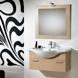 Mobile Bagno Sospeso Rovere Sb. 85 