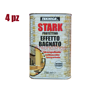 Stark Protettivo Effetto Bagnato 3 LT (4 x 750 ML) per interno ed esterni