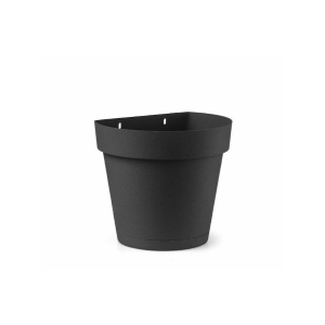 VASO A MURO CLEO 25 cm ANTRACITE