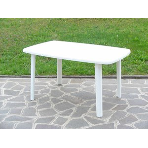 Tavolo Resina 137X80X72H Bianco