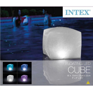 Cubo Luminoso Galleggiante Intex